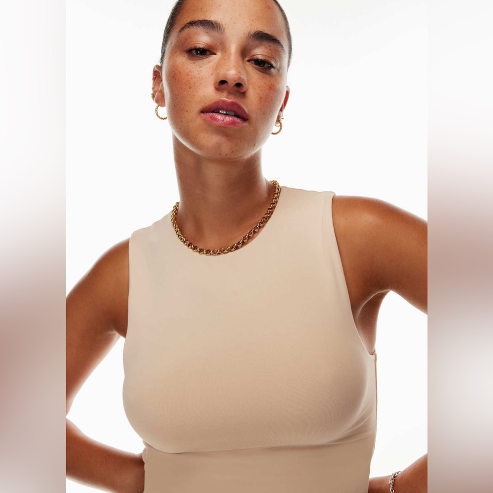 Naked Wardrobe Cream Tank Top